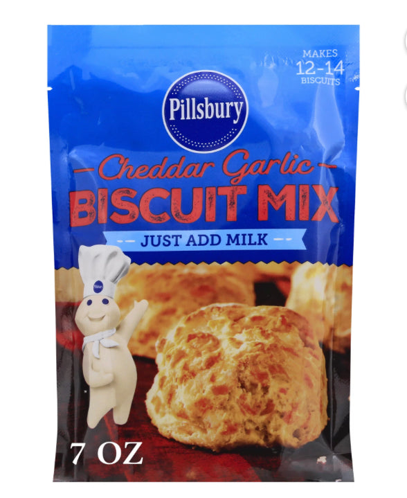Pillsbury Cheddar Garlic Homestyle Biscuit Mix American Treats in the UK