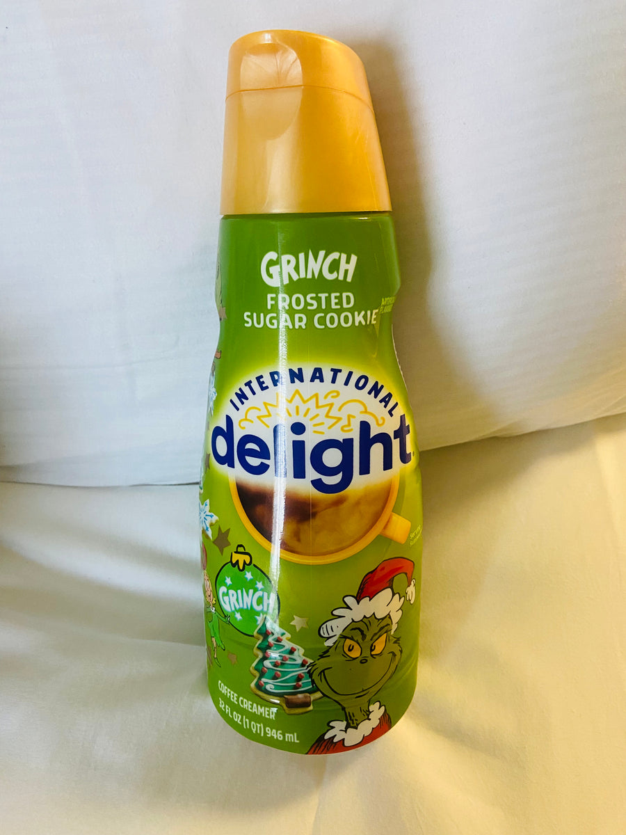 International Delight Creamer Grinch Frosted Sugar Cookie American