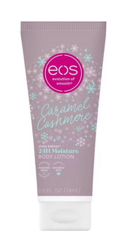 eos Mini Holiday Body Lotion - Caramel Cashmere - Travel Size