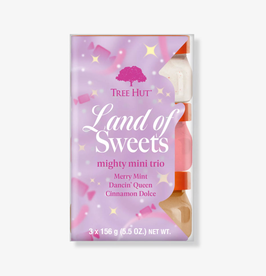 Tree Hut Land of Sweets Mighty Mini Trio Gift Set