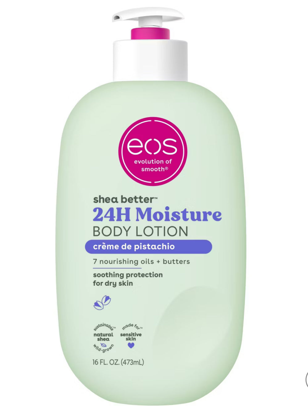 EOS Shea Better Moisture Body Lotion - Creme dè Pistachio