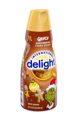 International Delight Creamer Grinch Gingerbread Cookie Dough