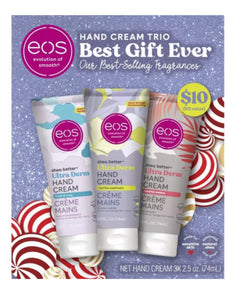 eos Holiday Hand Cream Trio Gift Set