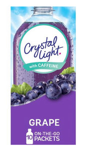 Crystal Light 10 Drinks Singles - Grape