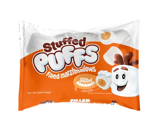 Stuffed Puff Marshmallows Salted Caramel