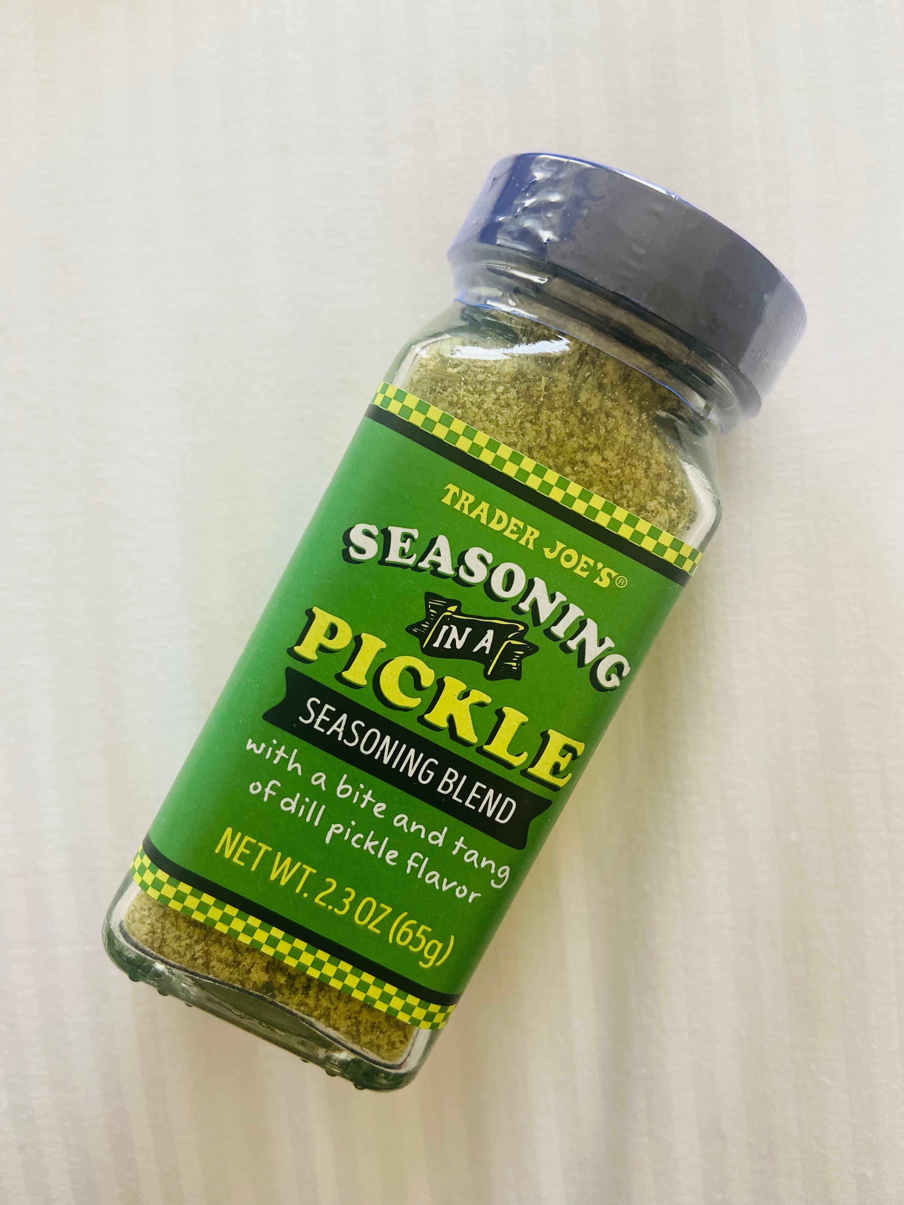 Seasoning in a Pickle - any suggestions as to what to do with it? Purchased  on a whim. : r/traderjoes