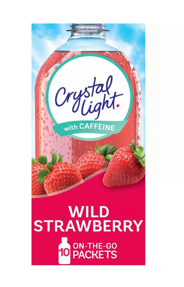 Crystal Light 10 Drinks Singles - Wild Strawberry