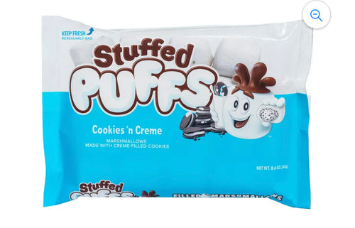 Stuffed Puff Marshmallows Cookies n Creme - BEST BEFORE 25/01/2024