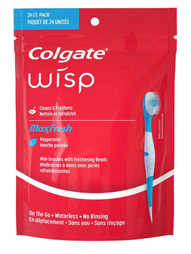 Colgate Wisps - 24 Ct Disposable Toothbrush
