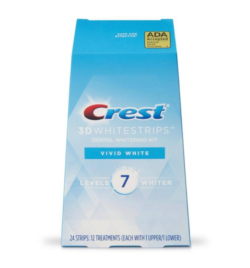 Crest 3D WhiteStrips 7 Levels 12 Treatments